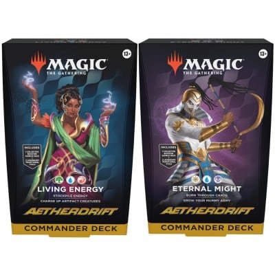 Deck Commander - Aetherdrift - Lot de 2 différents EN