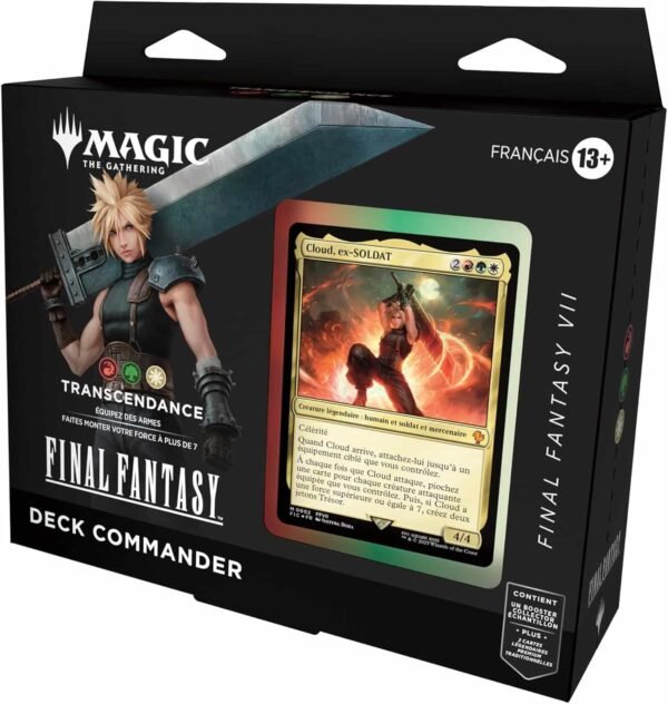 Deck Commander - Final Fantasy VII - Transcendance - FR