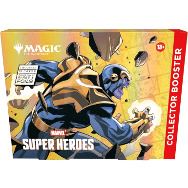 Marvel Super Heroes – Display de 12 boosters Collector – EN