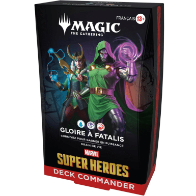 Deck Commander - Marvel Super Heroes - Gloire à Fatalis - FR