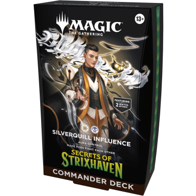 Les Secrets de Strixhaven - Deck Commander - Influence de Plumargent - EN