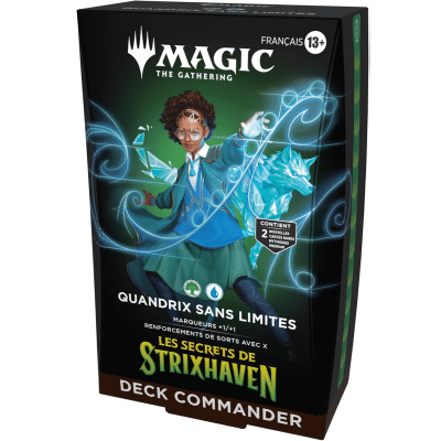 Les Secrets de Strixhaven - Deck Commander - Quandrix sans limites FR