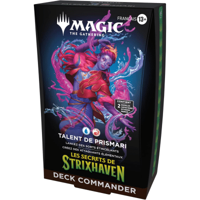Les Secrets de Strixhaven - Deck Commander - Talent de Prismari - FR