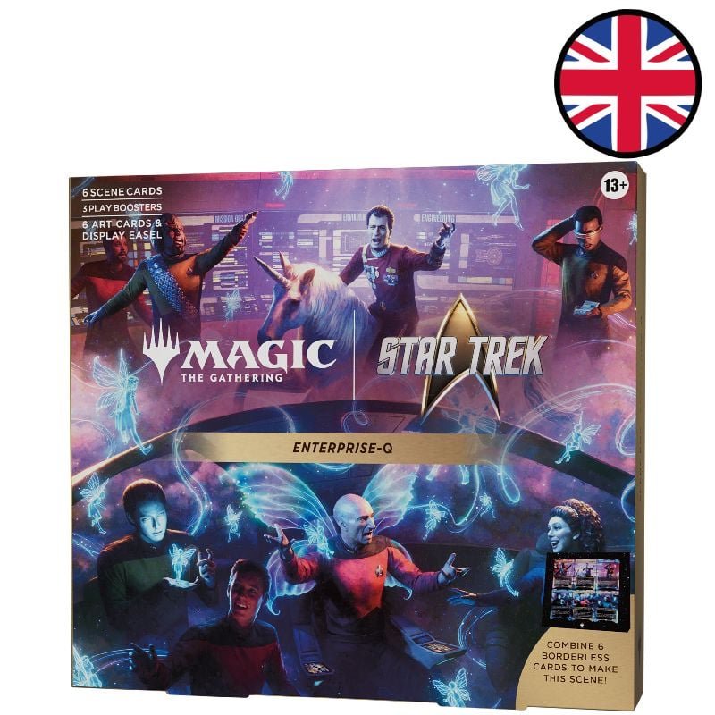 Star Trek - Boîte scénique Enterprise-Q - EN